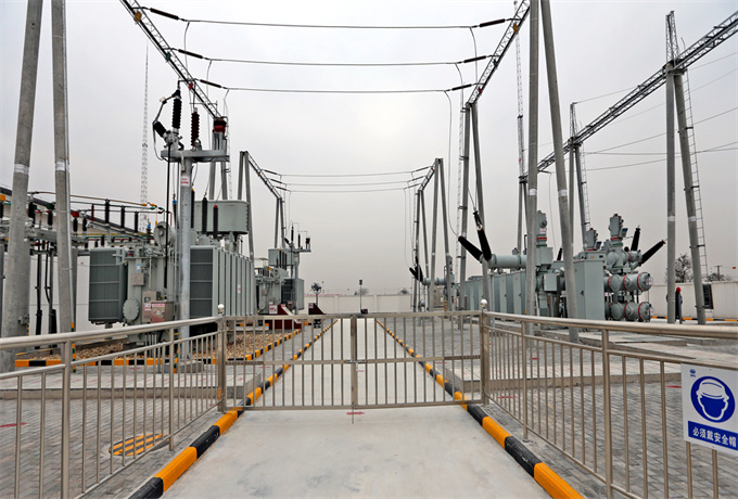 大荔县田园110kV变电站